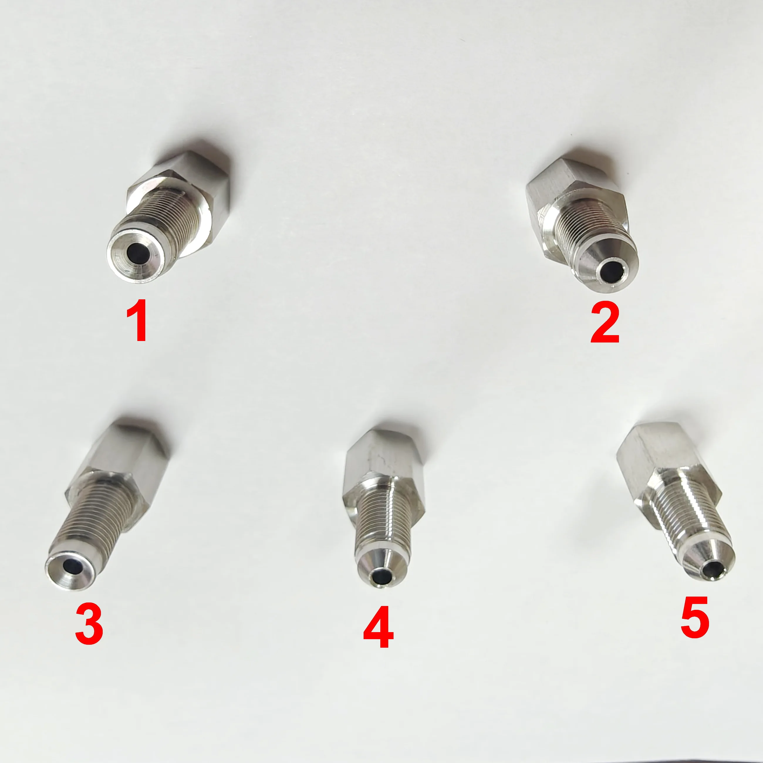 M10 M12 AN3 Stainless Brake Line Adapter, Adaptor, Connector, Coupling, Reducer Fitting, Male to Female