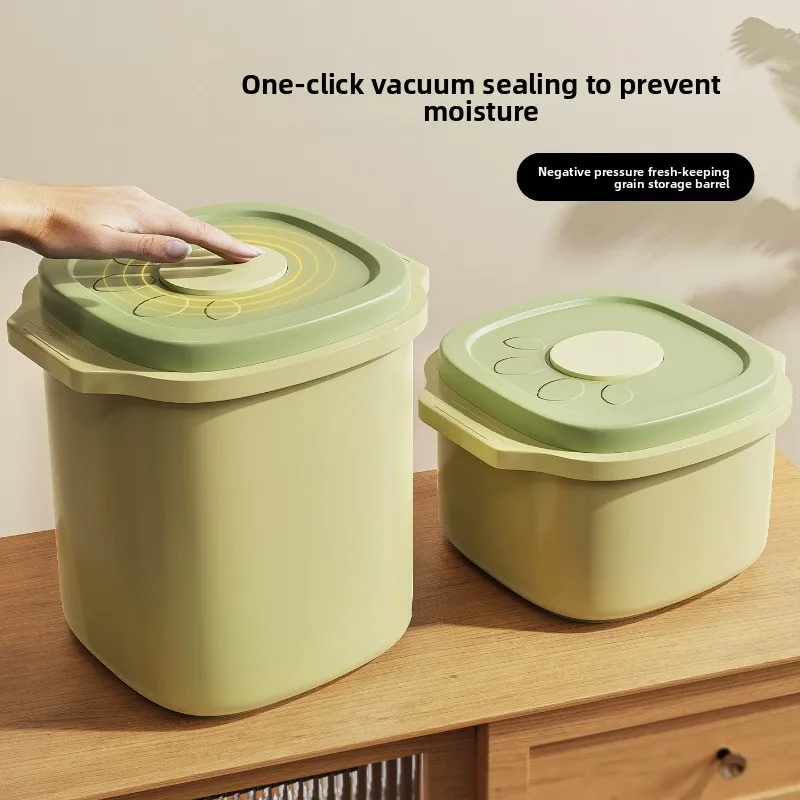 Vacuum Sealed Pet Food Storage Container Moisture‑Proof Mildew‑Resistant Light‑Avoid Bucket for Dog Cat Dry Food Pet Supplies