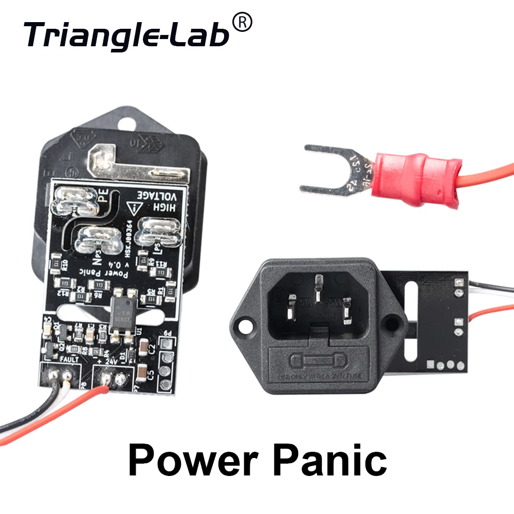

C Trianglelab Power Panic для Prusa i3 MK3, комплект 3D-принтера, поддержка блока питания, блок питания