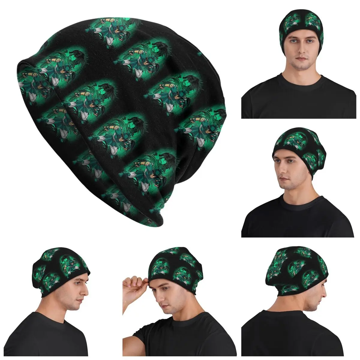 

The Seiya Knights Merch Warm Knitted Cap Hip Hop Bonnet Hat Autumn Winter Outdoor Beanies Hats for Men Women Adult