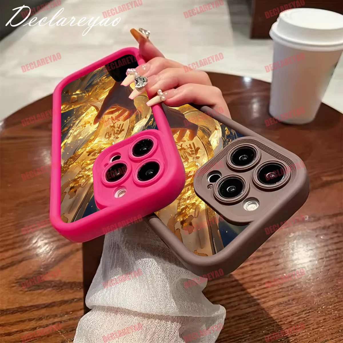 DECLAREYAO Cover in TPU opaca morbida e leggera per Samsung Galaxy FE S22 S24 S20 S21 S25 Custodia antiurto