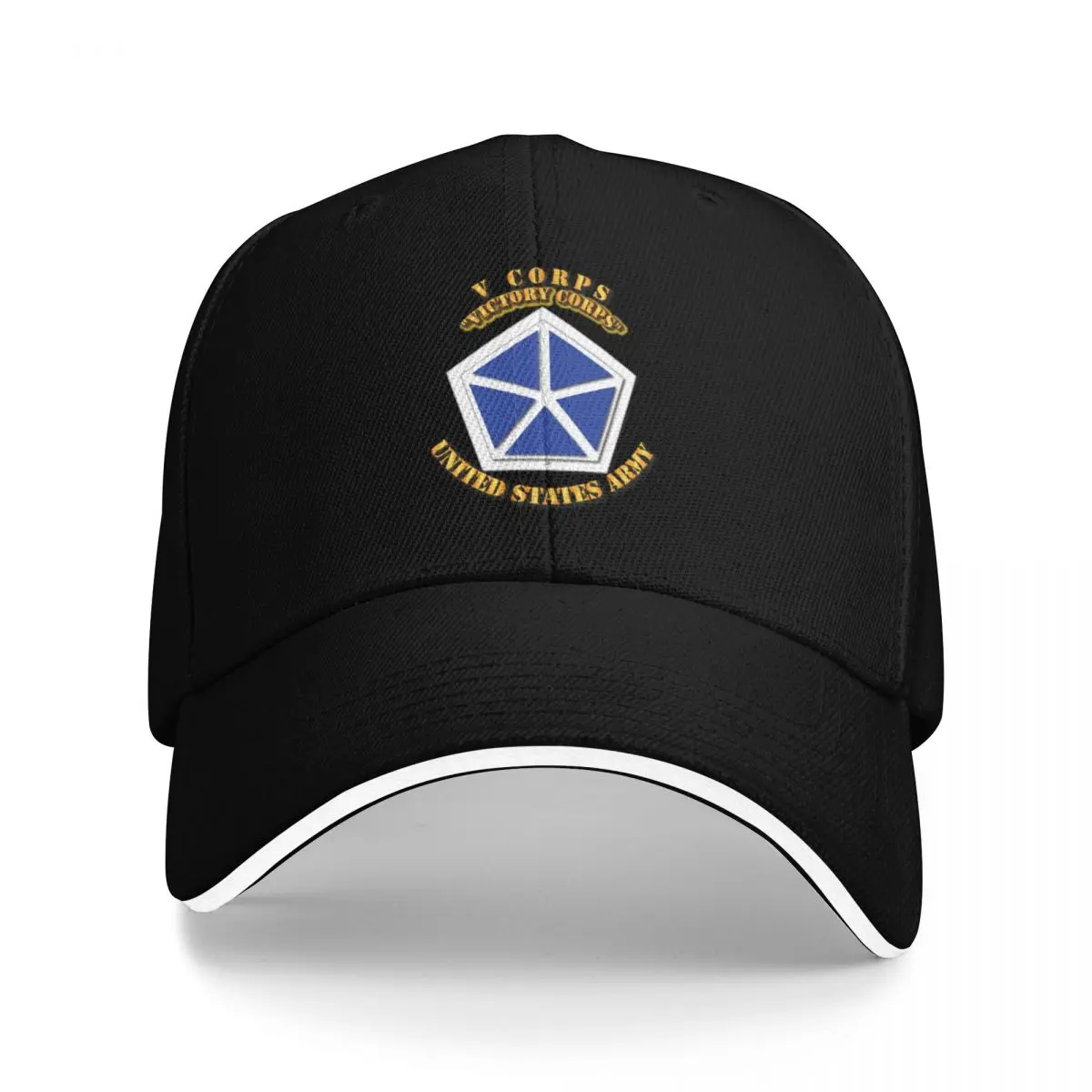 

Army - V Corps - Victory Corps Baseball Cap New In Hat Kids Hat Mens Caps Women's