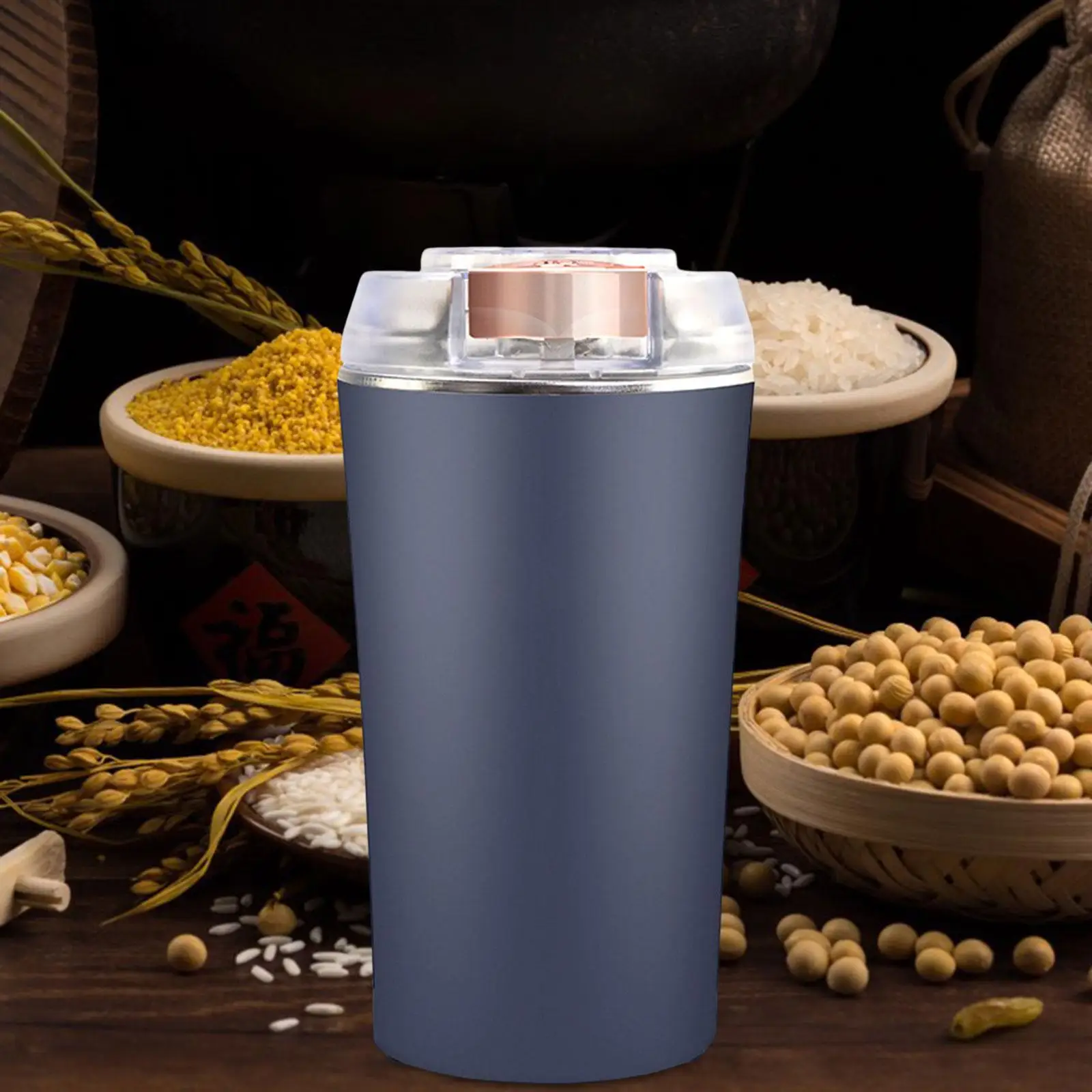 Coffee Grinder Automatic Milling Machine Stainless Steel for Nuts Bean Spice