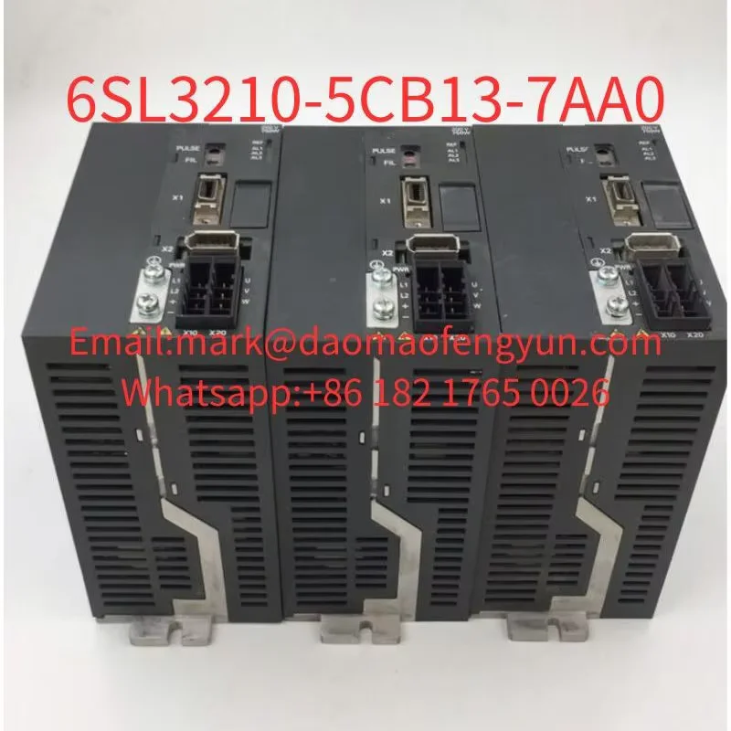 6SL3210-5CB13-7AA0 Used Tested 100% OK, In Good Condition SINACMICS V80