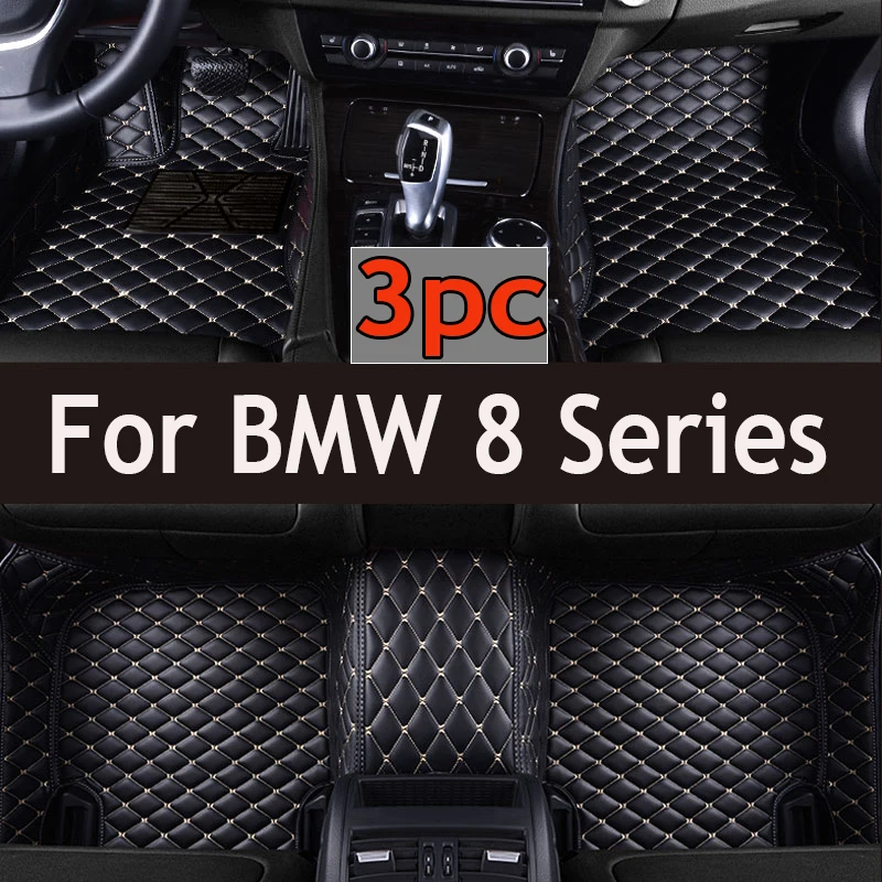 

Кожаные автомобильные коврики для BMW 8 серии Gran Coupe G16 2019 2020 2021 2022 2023 4 двери водонепроницаемые автомобильные аксессуары внутренняя часть