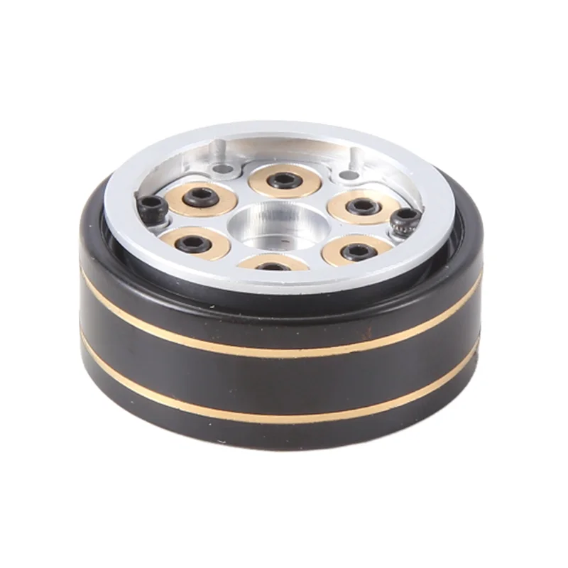 

Stable-4Pcs 1.0Inch Mini Beadlock Wheel Rims Hub For 1/24 1/18 RC Crawler TRX4M AX24 SCX24 FCX24 FCX18 RC Crawler Car
