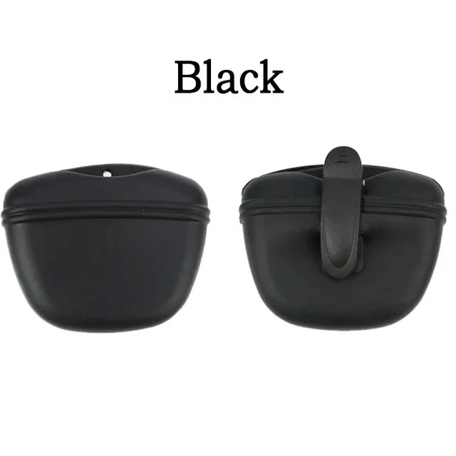 Hersteller Silikon Haustier Hund Training Taille Tasche Tragbare Lebensmittel Belohnung Lagerung Tasche Welpen Snack Tasche mit Magnetische Clip Haustier Ausflug – Detail 12