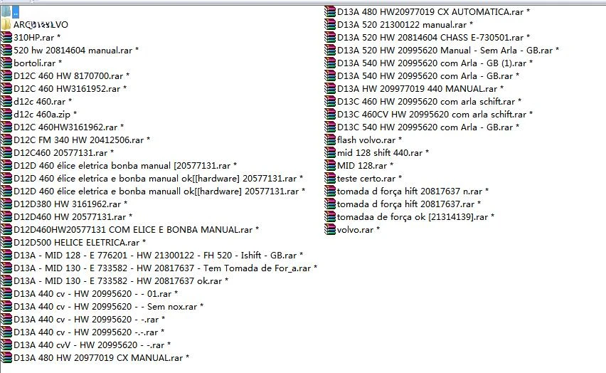 10GB Flash Files for VolvTrucks for Renault TRUCKS Newest Flash Files 10GB with Install Video Guide