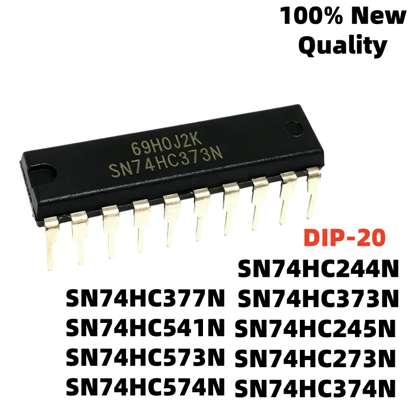 NEW 10PCS SN74HC573N SN74HC574N SN74HC374N SN74HC245N DIP-20 SN74HC244N SN74HC273N SN74HC377N SN74HC373N SN74HC541N D latch