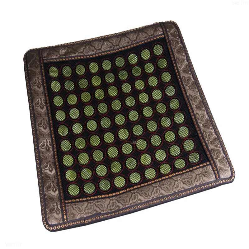 jade cushion Seat cushion boss chair breathable jade car cushion sofa mat mat Bottom cool matt