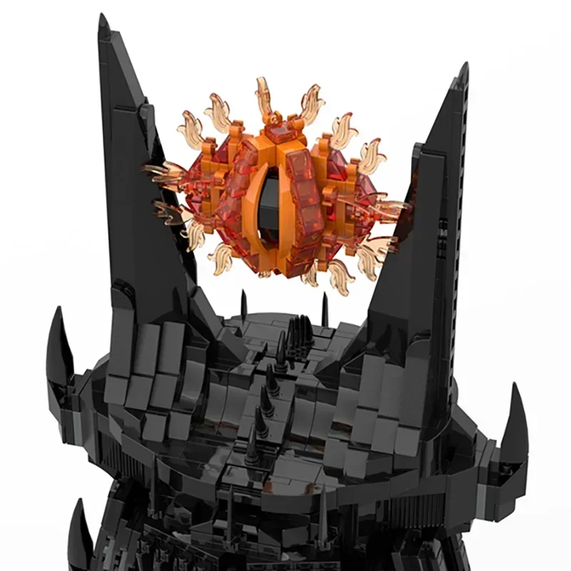 

Известный фильм Moc, строительные кирпичи, черная военная крепость, модель здания, технология, модульные блоки, строительные блоки, игрушки «сделай сам», подарки