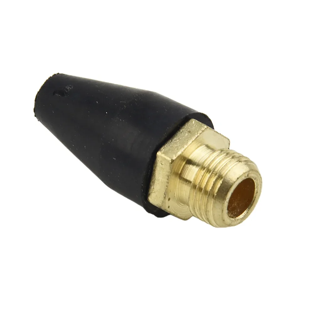 

1/8 Inch Accessories Connector Replacement 35x12 mm Rubber Nozzle Parts 10 Pcs Pack Brass Safety-Tip Air Blow Tools