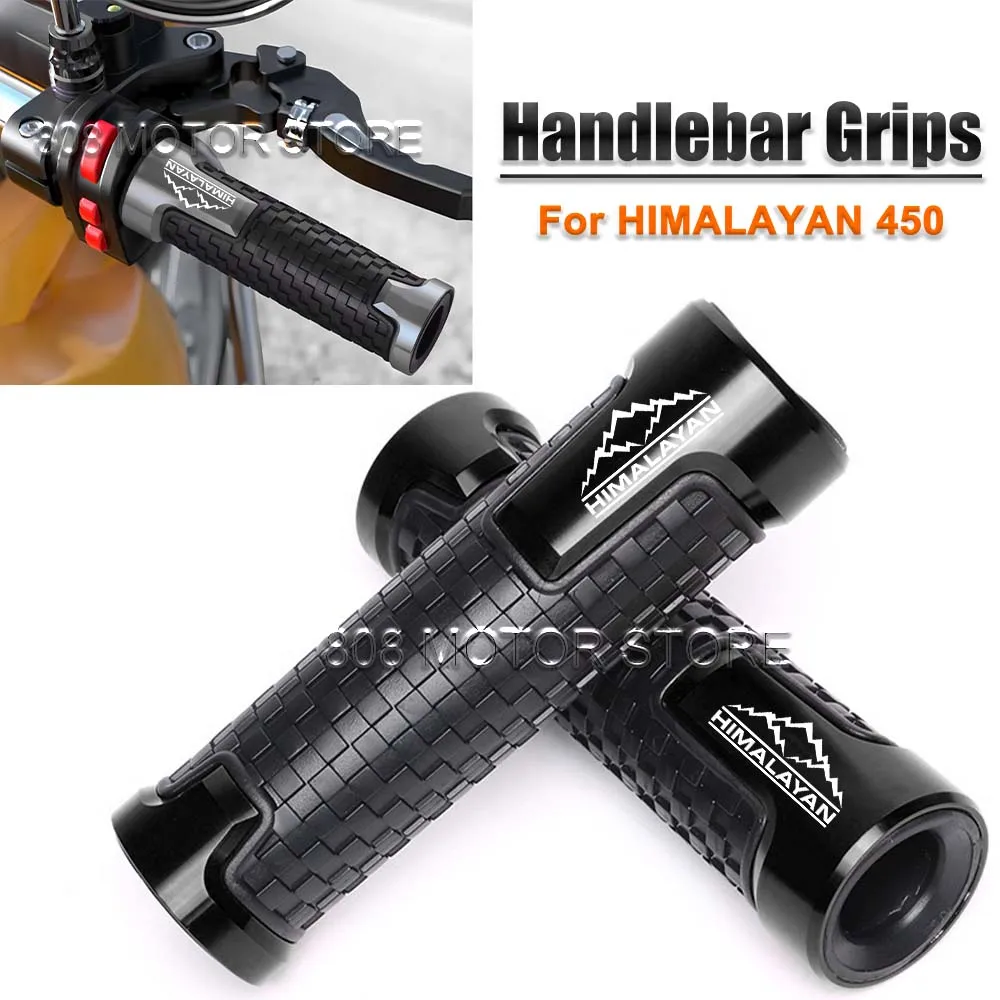

For Himalayan 450 himalayan 450 Motorcycle CNC Handlebar Grips Anti-Slip Handle Bar
