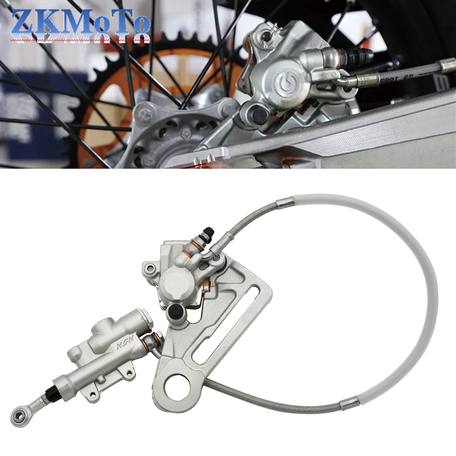 Motorcycle Rear Brake Pump Assembly Brake Caliper For KTM EXC EXCF XC XCF XCW XCFW SX SXF For Husqvarna TC FC TE FE TX FX 04-23