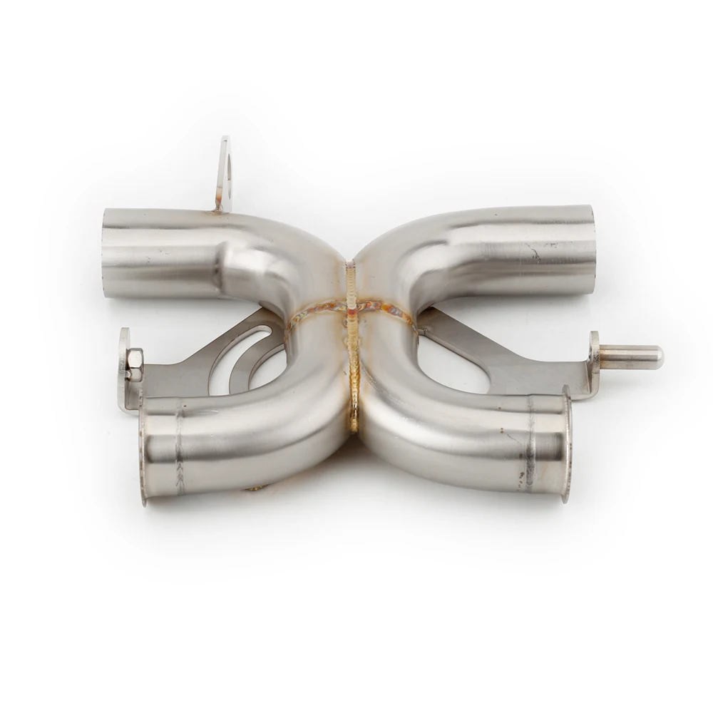 

For Triumph Street Twin / Cup 900 2016-2020 For Ducati Hypermotard Motorcycle Exhaust Header Link Pipe Slip-on