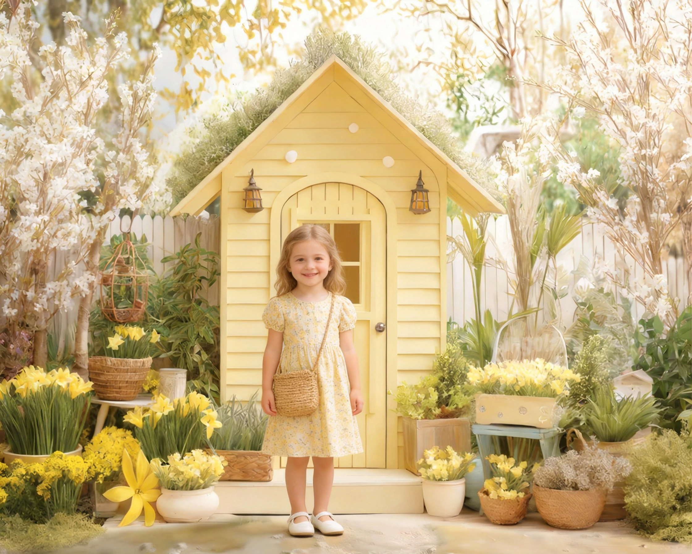 Rustic Floral Cottage Greenhouse Wooden Window Garden Backdrop For Newborn Children Adult Baby Portrait Photo Studio Decor