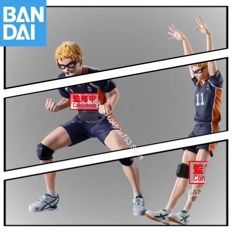 

BANDAI NAMCO BANPRESTO Haikyuu Posing Фигурка Kei Tsukishima ПВХ Аниме Фигурка Модель в наличии Подлинная Фестиваль Подарок На День Рождения Игрушка