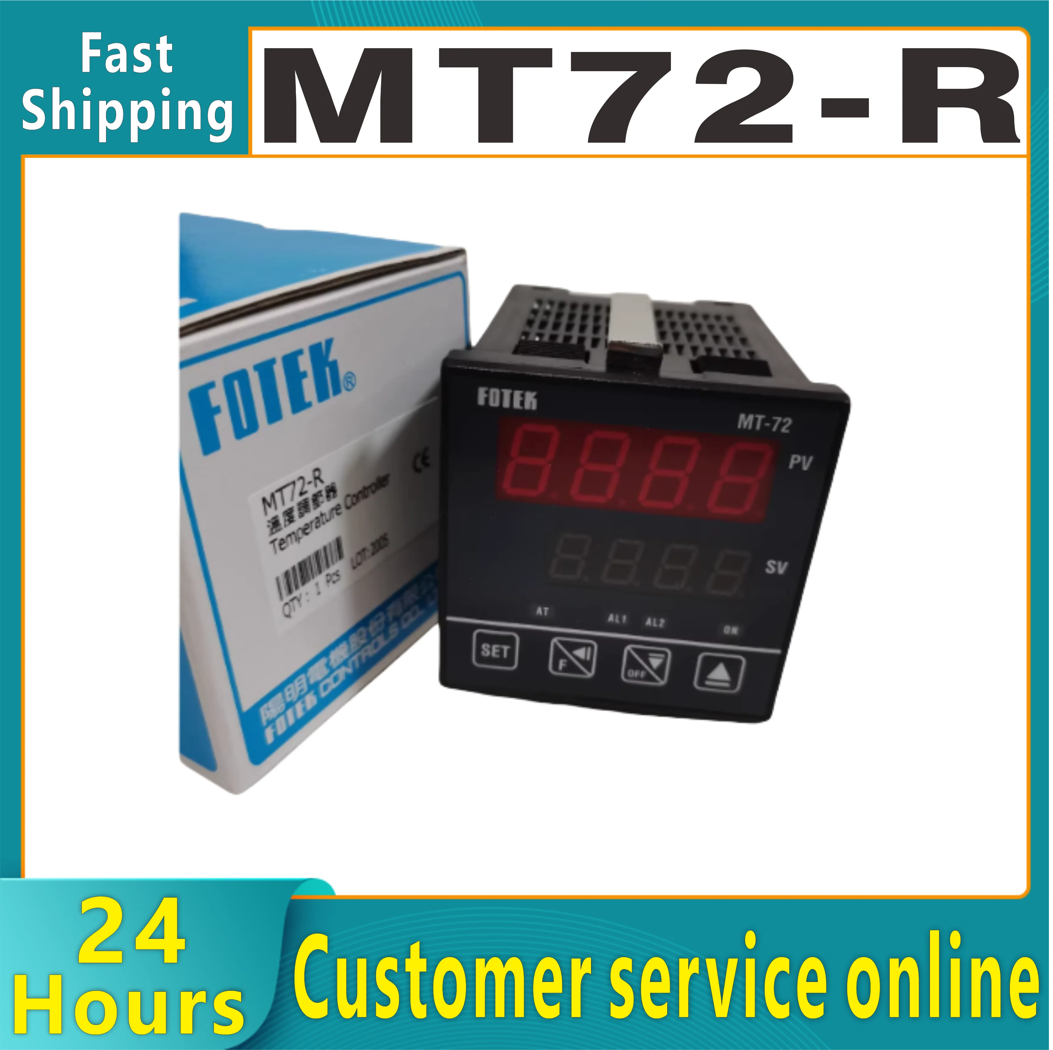 

100% новый оригинальный релейный выход MT72-R FOTEK PID + пушистый регулятор температуры