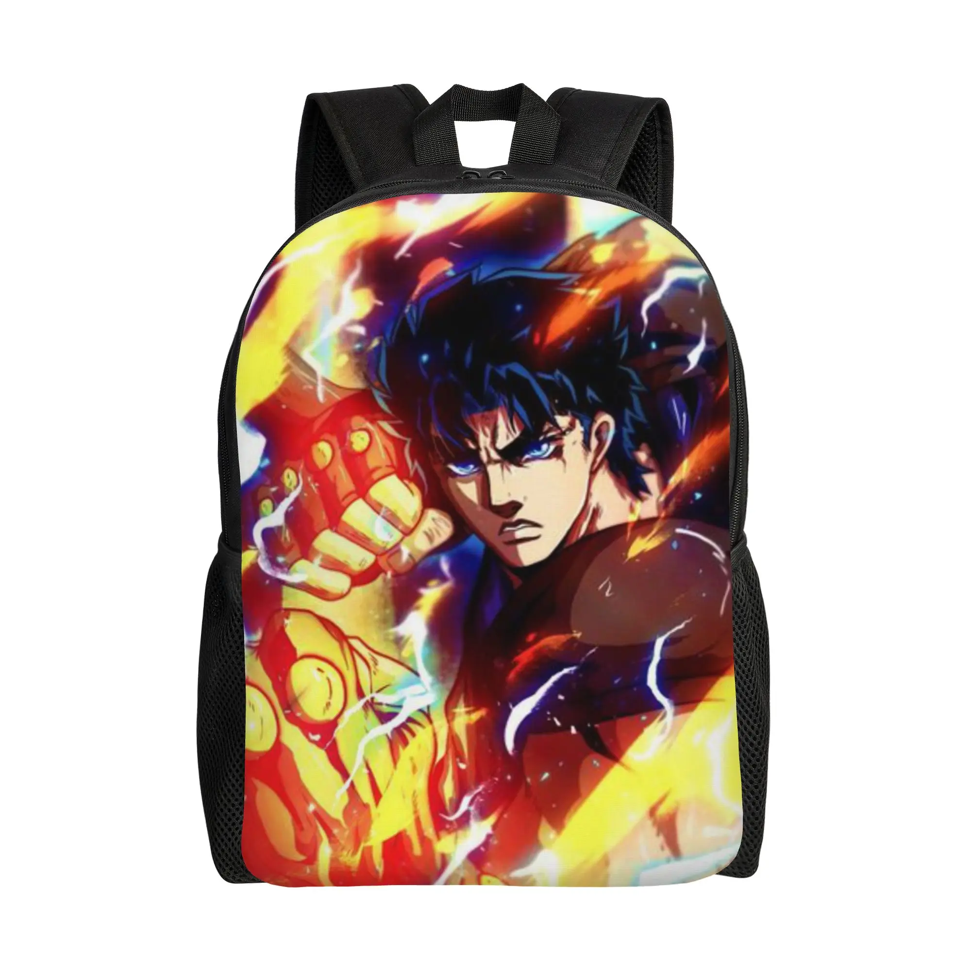 Back to school season Jonathan Joestar (5) Knapsack JoJo's Bizarre Adventure Students Harajuku Design Backpack