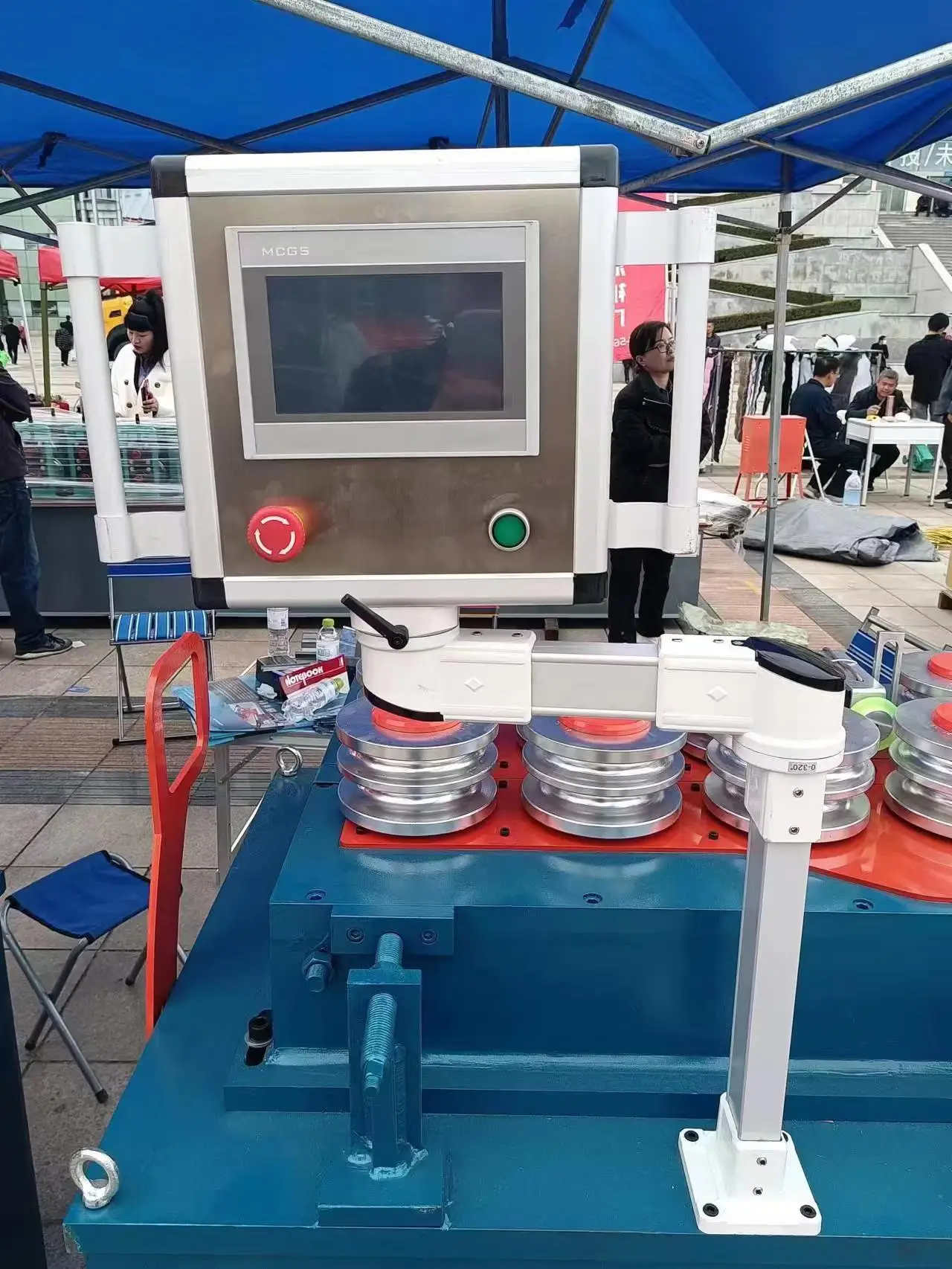 【Best-selling】Steel Pipe Bending Machine Customized Pipe Roll Bending Machine