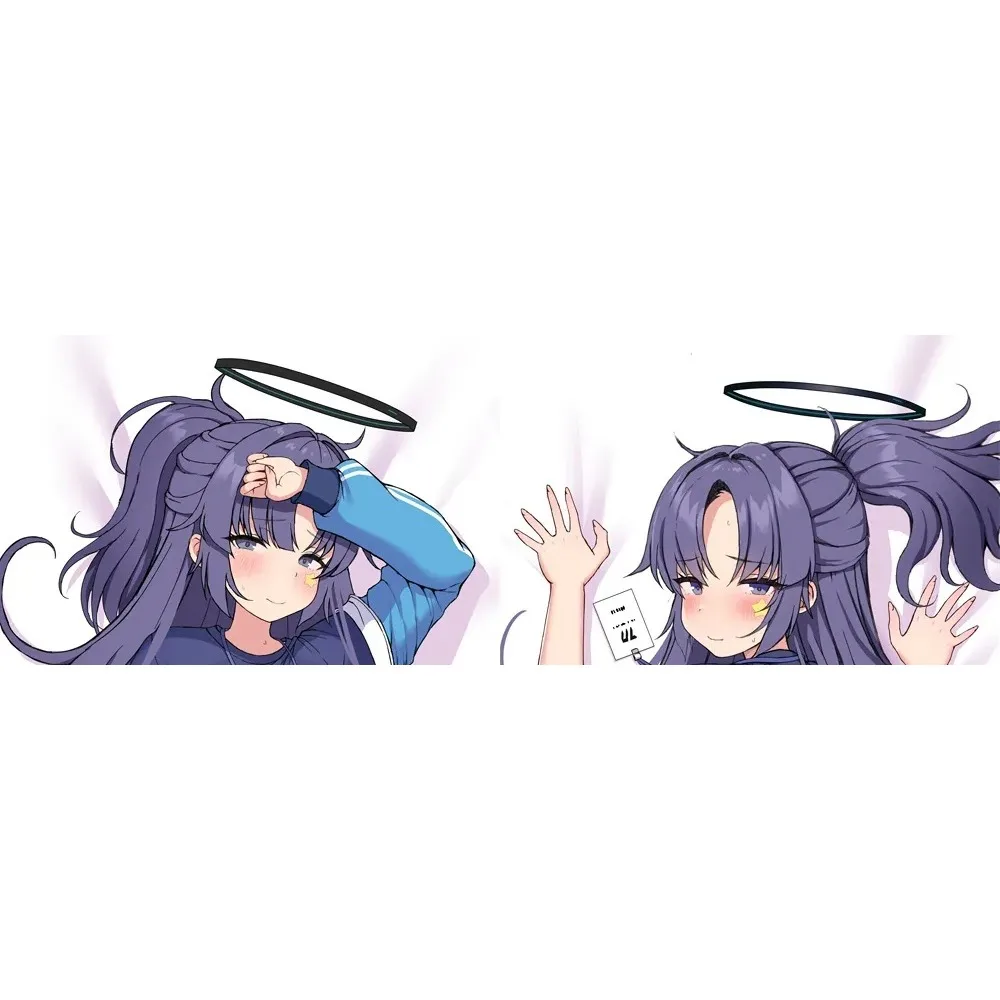 Halo‑Angel Anime Girl Dakimakura Pillowcase Soft Long Hugging Body Cushion Cover