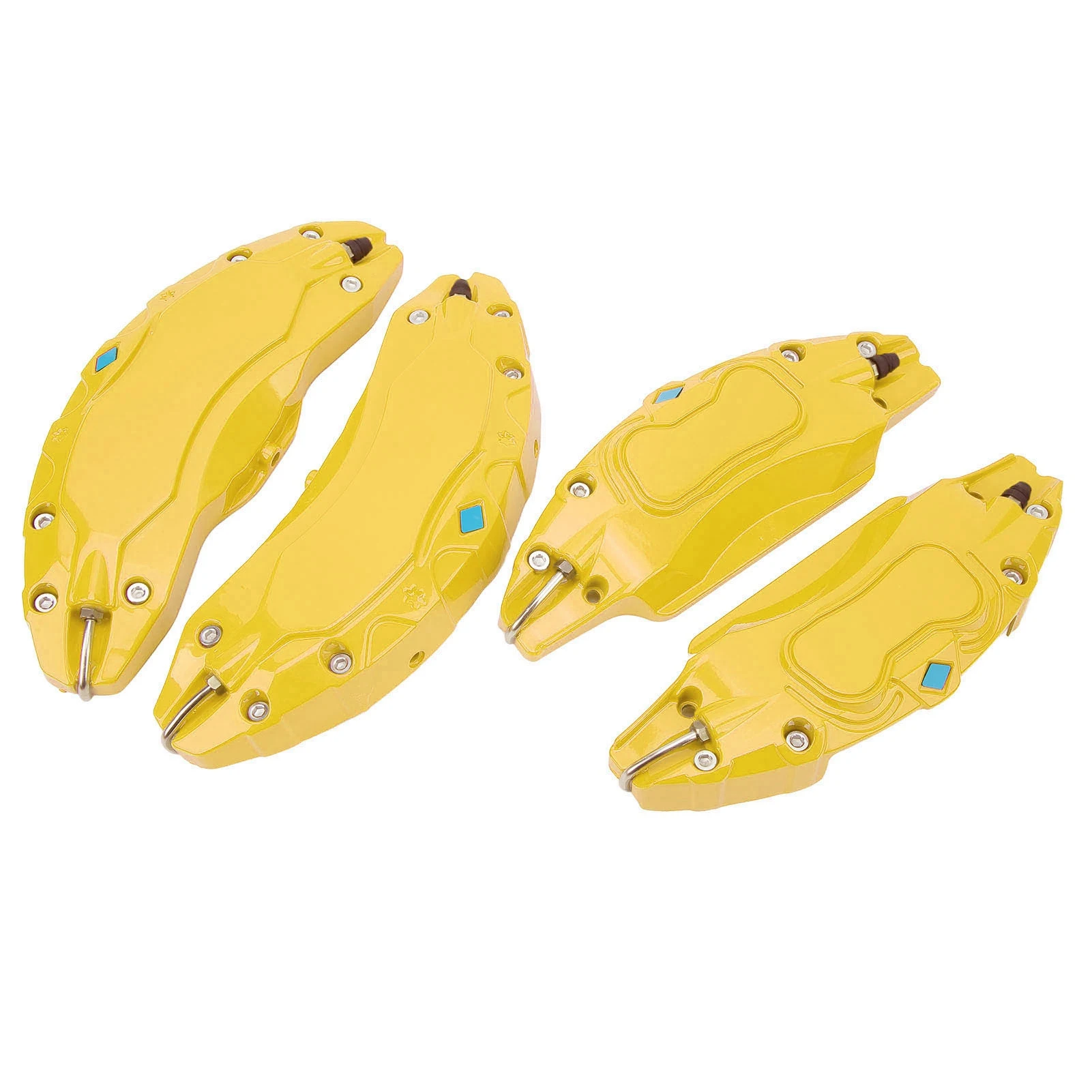 

Wheel Hub Caliper Covers Aluminium Alloy Disc Brake Caliper Guard Protector Cover Replacement for Tesla Model Y Yellow