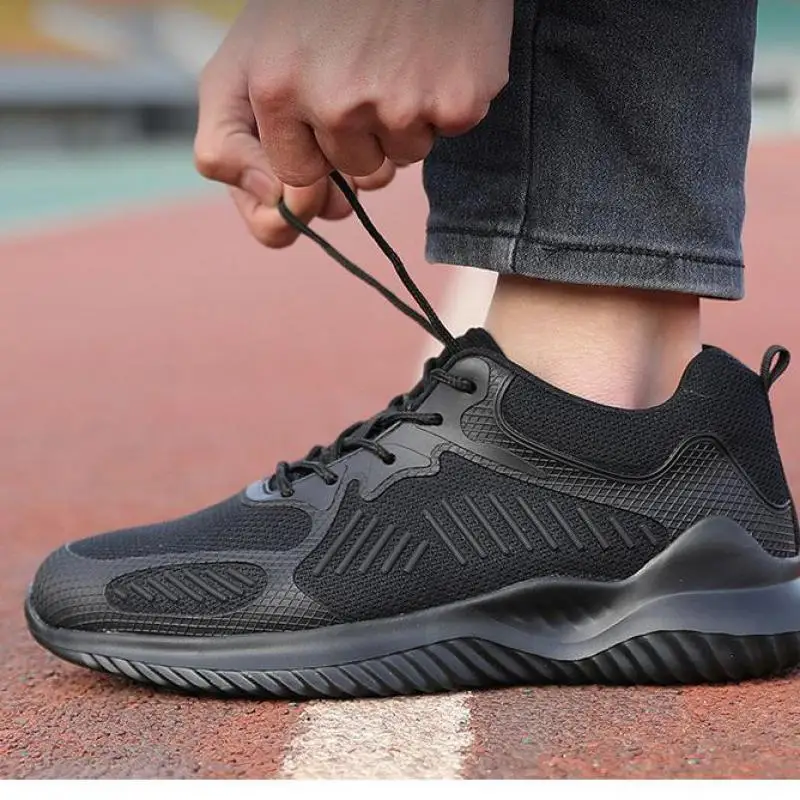 Scarpe antinfortunistiche per tutte le stagioni scarpe da lavoro antiurto e antiperforazione da uomo Sneakers Flyweave traspiranti Zapatos De