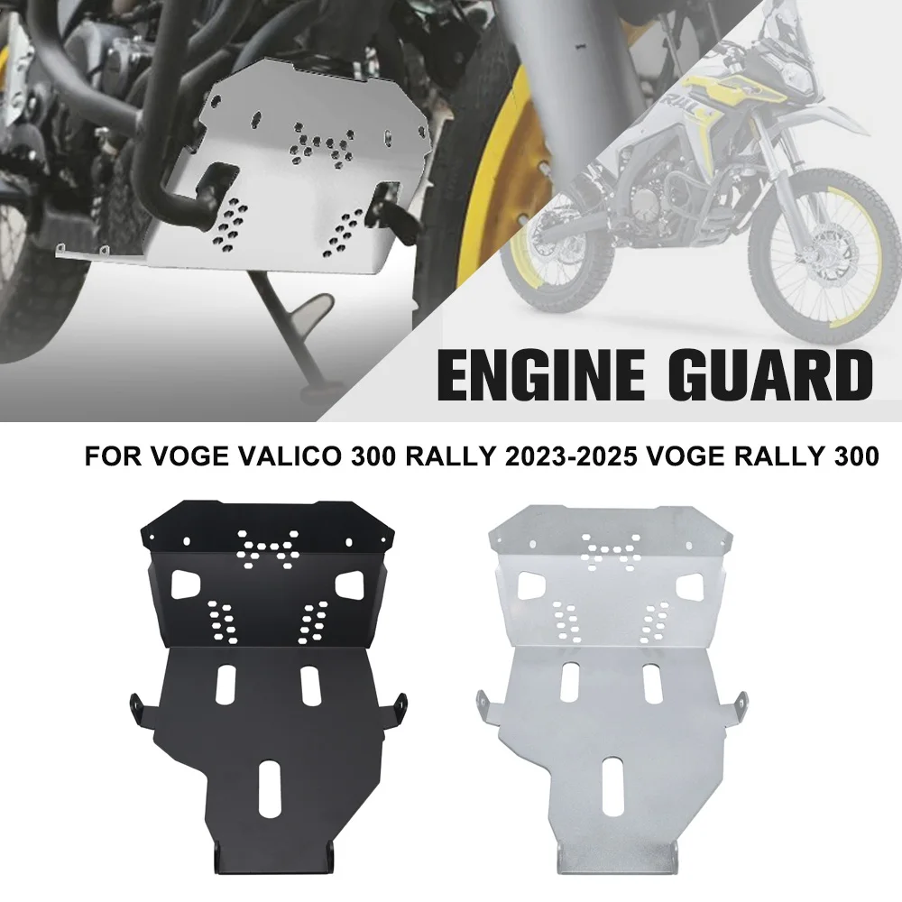 

For Voge Valico 300 Rally 2023 2024 2025 VOGE Rally 300 Motorcycle Skid Plate Bash Frame Engine Mud Guard Base Protector Cover