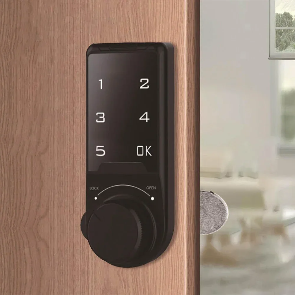 

1pc Drawer File Cabinet Touch Screen Digital Smart Electronic Password Door Lock 20mm 30mm For Various Furniture Pieces Hardware