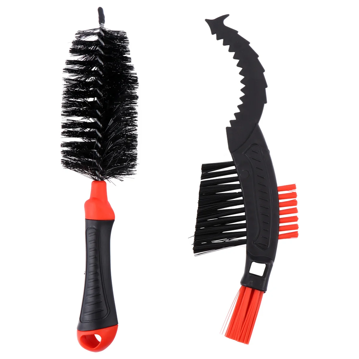 

2pcs Tire Brush Set For Bicycles Folding Mountain Bike Chain Cleaning Tool 360 Degree Deep Clean Durable Scrubber Bike Chain