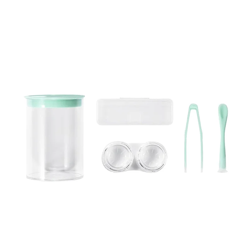ABWP-Contact Lens Applicator Tool, Eye Contact Removal Tweezers, Scleral Lens Insertion Tool& Storage Case