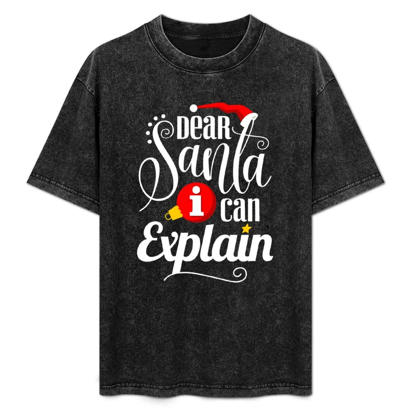 

Dear Santa I Can Explain T-Shirt Outdoor Activity Sports T-Shirt