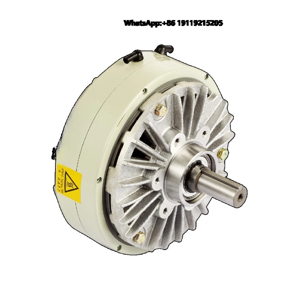 ZKB010AA 24V Industrial Magnetic Particle Brake 100Nm Rated Torque for Coiling Machinery Plastic Processing Dyeing Industries