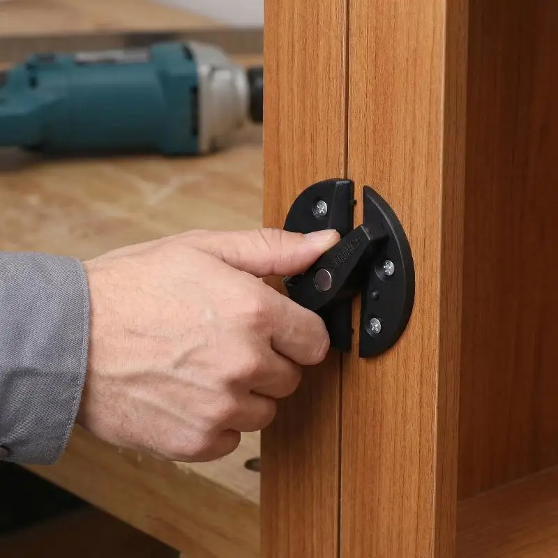 

Пластиковый поворотный кнопочный замок-защелка для люков, ящиков, дверей, шкафов, для дома, морского транспорта, автофургонов, кемперов, караванов