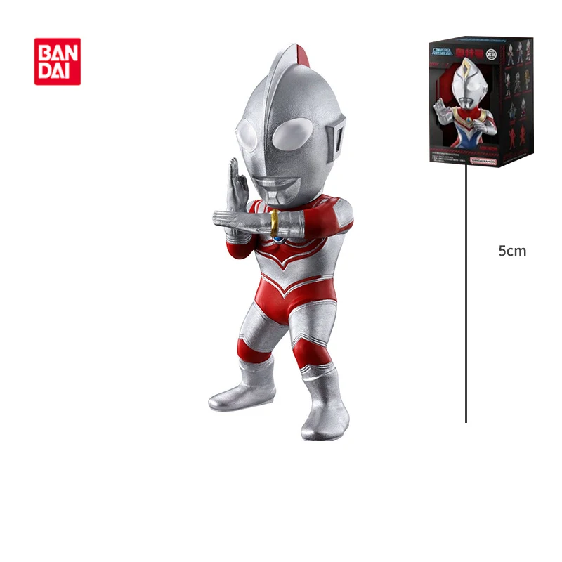 Oryginalne zabawki anime Ultraman firmy BANDAI, figurki akcji Ultraman Decker Dyna Jack w pudełku, kolekcja figurek anime typu gacha.