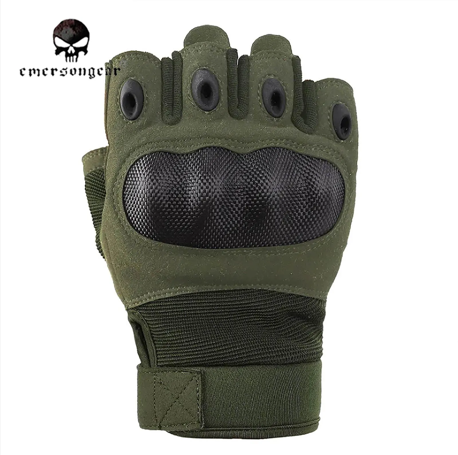 Outdoor Tactical Half Finger Gloves Combat Hand Protective Gear Hunting Milsim Trekking Hiking Training Outdoor