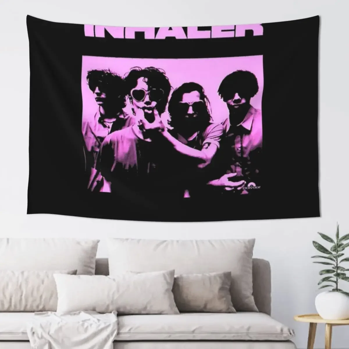 inhaler band, inhaler, band, elijah hewson, indie, josh jenkinson, robert keating Tapestry Room Decore Aesthetic Tapestry