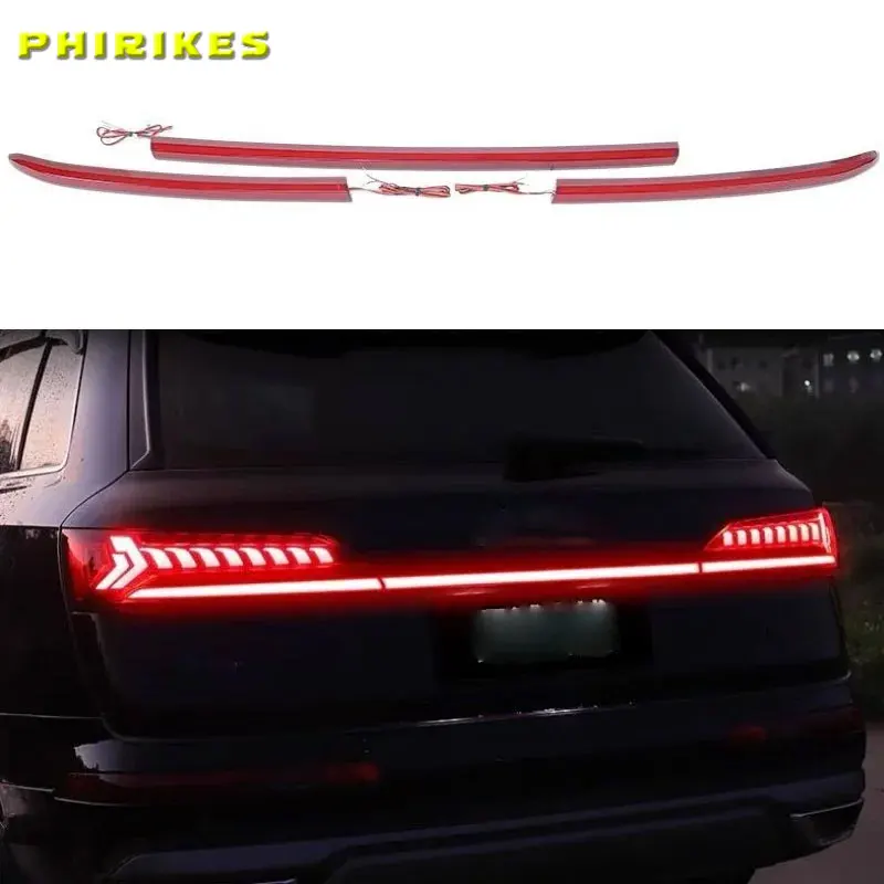 

Car Taillights For Q7 2019-2022 Styling LED Auto Assembly Through Back Light Dynamic Flowing Rear Tail Lamp