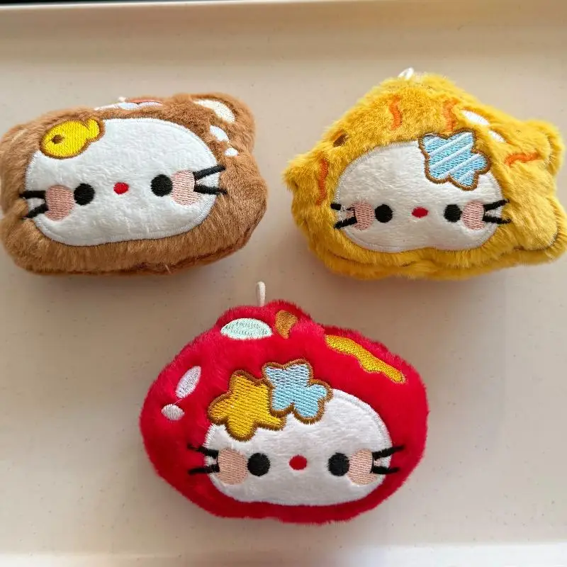 

Funny Cute Dress Up Kitty Plush Keychain Cartoon Stuffed Doll Toy Backpack Decorative Pendant Car Key Chain Accessories Gifts
