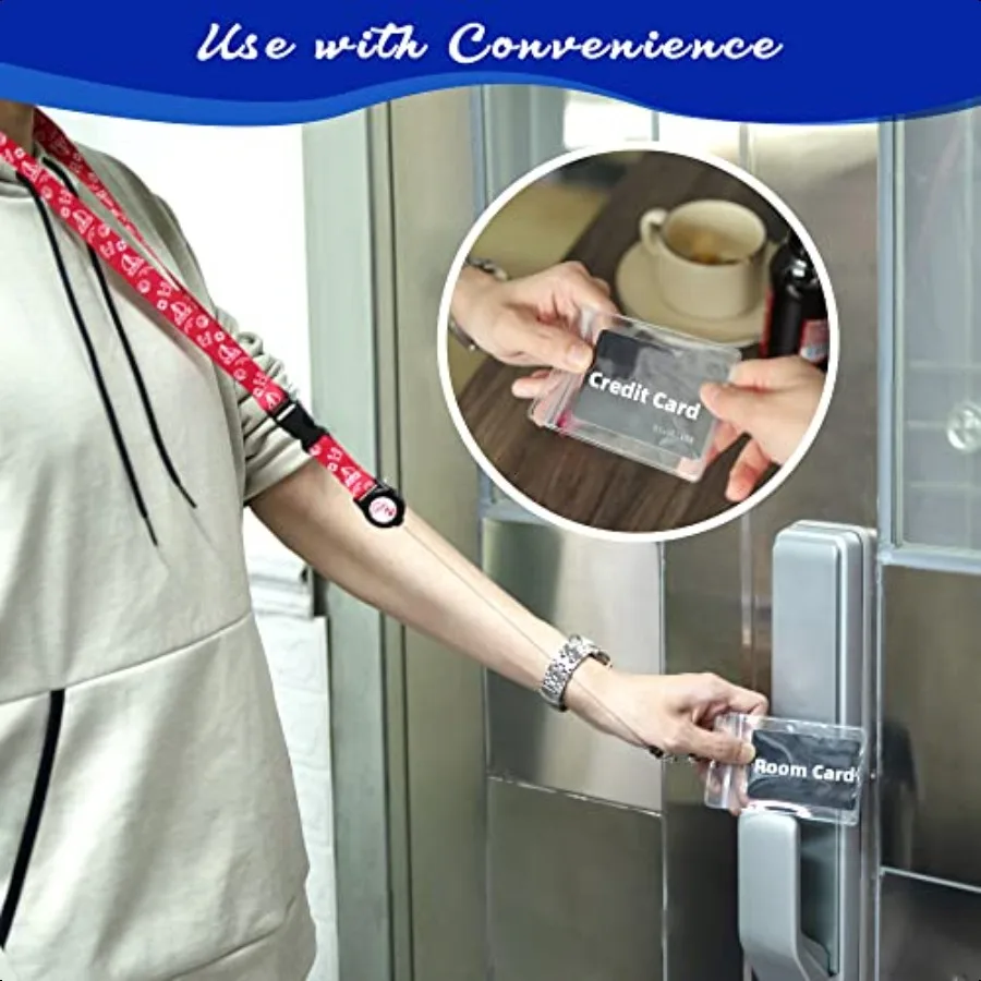 Smycze do kart okrętowych 9 szt. Wysuwane na pokład Royal Caribbean Celebrity 2024 2025 Wodoodporne uchwyty na identyfikatory z odłączanym zapięciem