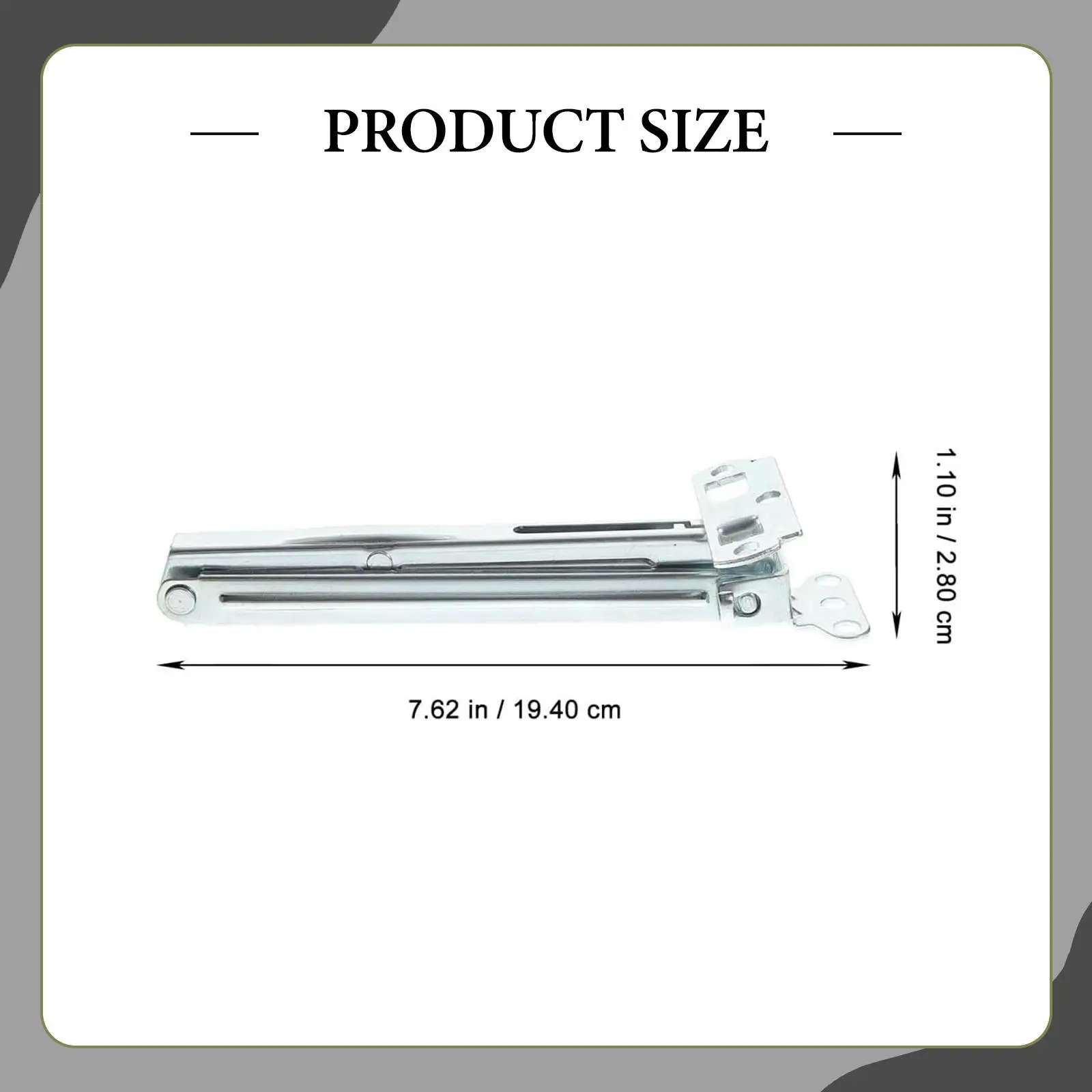 Modern Lift Up Hinge Folding Table Parts Adjustable Angle Hardware Bracket for Multipurpose Work Desk