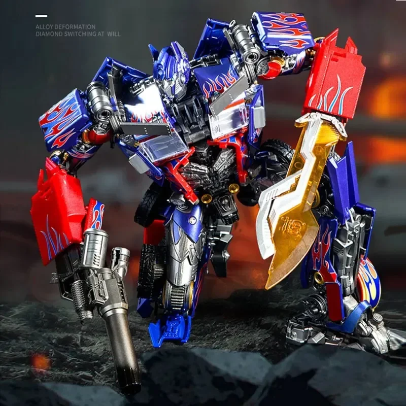 In Stock BMB KM01 KM01F Transformation Masterpiece Movie MPM04 MPM-04 Oversize Alloy OP Commander Black Mamba Action Figure Toys