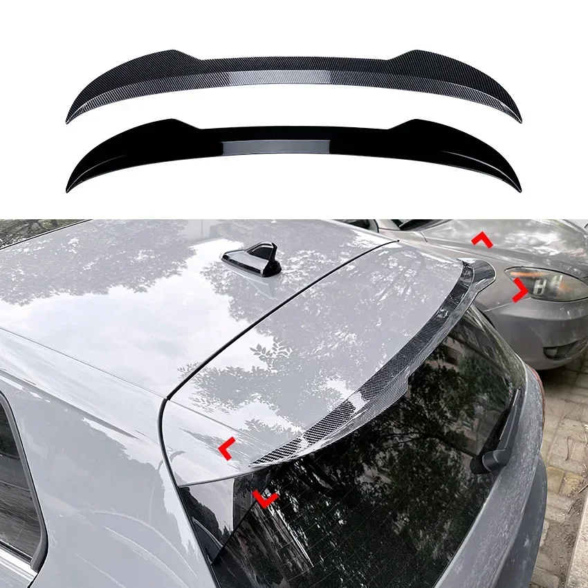 Golf MK8 GTI R GTD Rear Roof Wing Carbon Fiber Look Sport Style Roof Wing For VW Golf MK8 GTI R GTD 2020-2024 Car Accessories