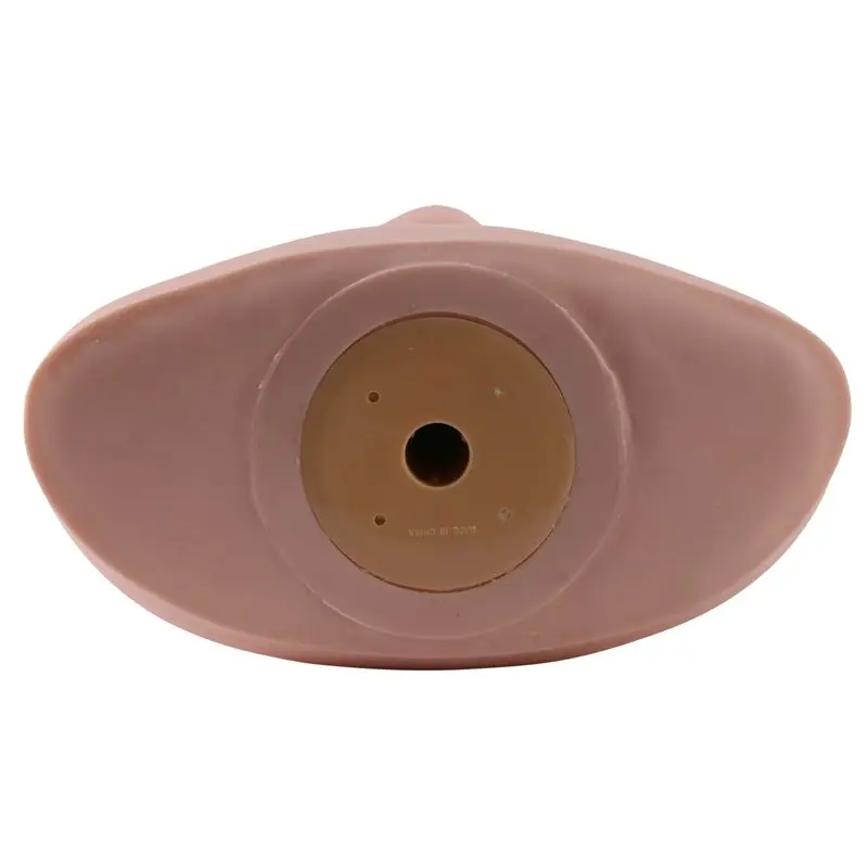 AB68 2X Professional Head Shoulder Exercise Bone Silicone Manikin For Makeup Extension Eyelash & Massage Exercise