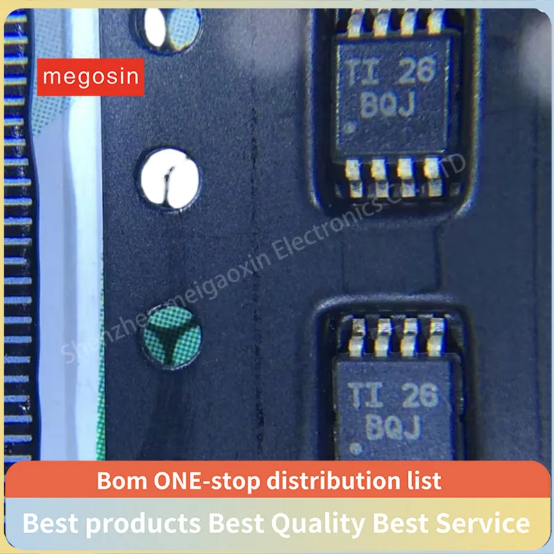 1pcs/lot INA201AIDGKR INA201 screen printing BQJ MSOP-8 Current-sensing amplifier chip