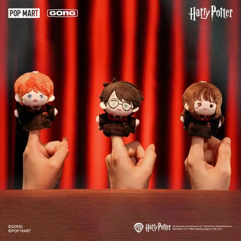 POP MART GONG Harry Potter Wizarding World Series Finger Puppet Blind Box Guess Bag Desktop Decoration Model Toys Anime Figure view 6