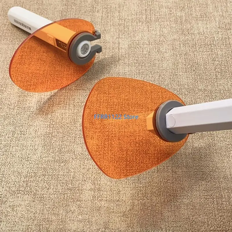 Y1UF عملي ودية على شكل دب مصباح مسمار درع حماية العين قابل للتعديل لمحبي مانيكير ومستخدمي مصباح مكتبي