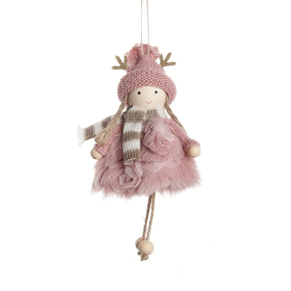 

Angel Girl Christmas Angel Old Man Snowman Hanging Pendant Toy Pendant Drop Ornaments Party Gift Xmas Tree Pendant Xmas Tree