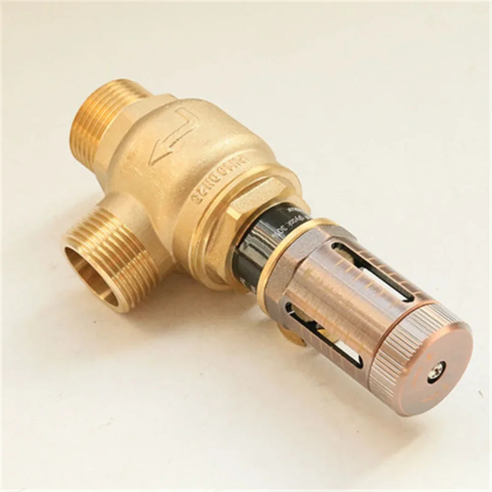 Visually Adjustable Differential Pressure Bypass Valve Floor Heating And Air Conditioning Accessories Adjustable