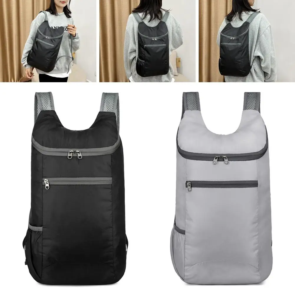 

Outdoor Sports Folding Backpack Large Capacity Lightweight Travel Bag Waterproof Backpack J2d1